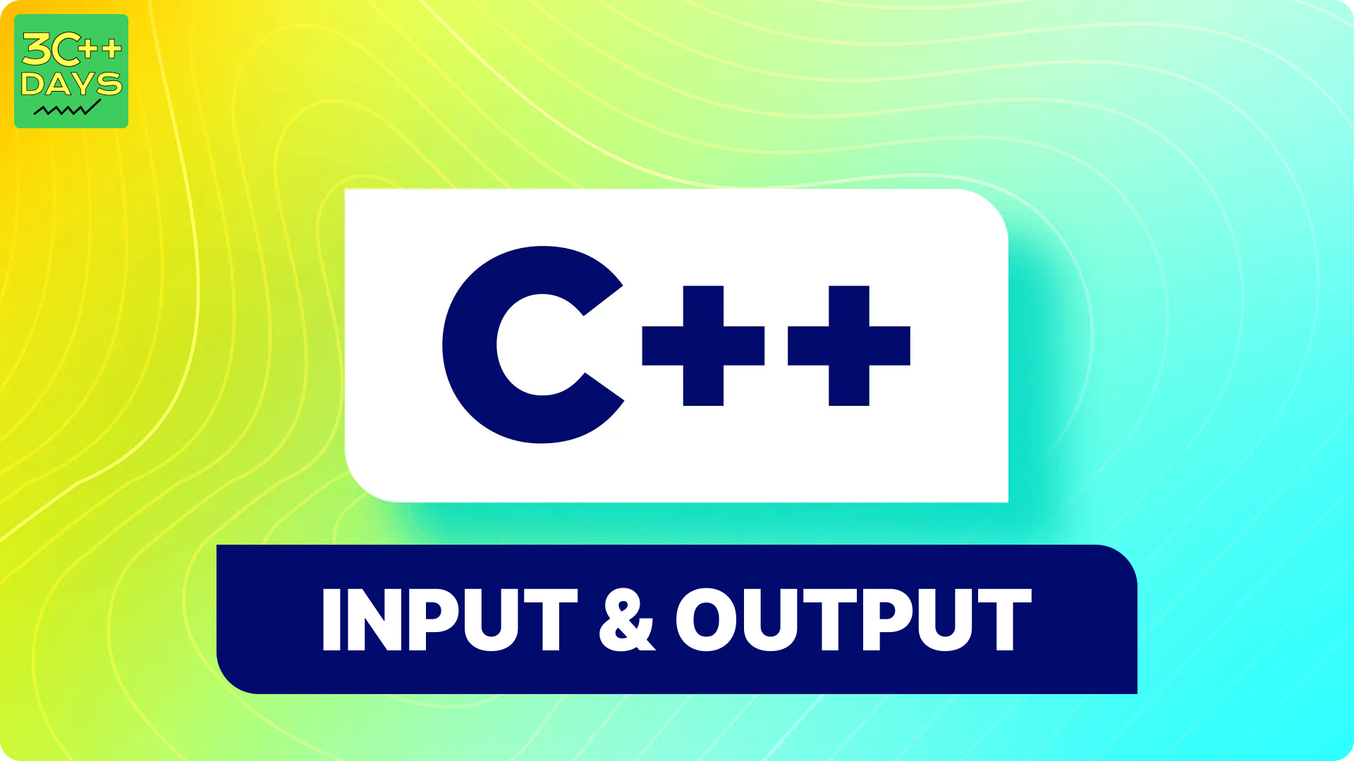 Input Output in CPP